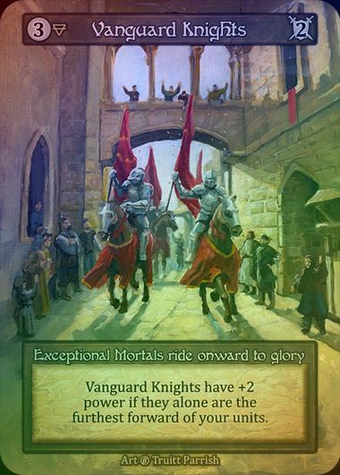 【FOIL】[Earth] Vanguard Knights [beta-Exceptional]